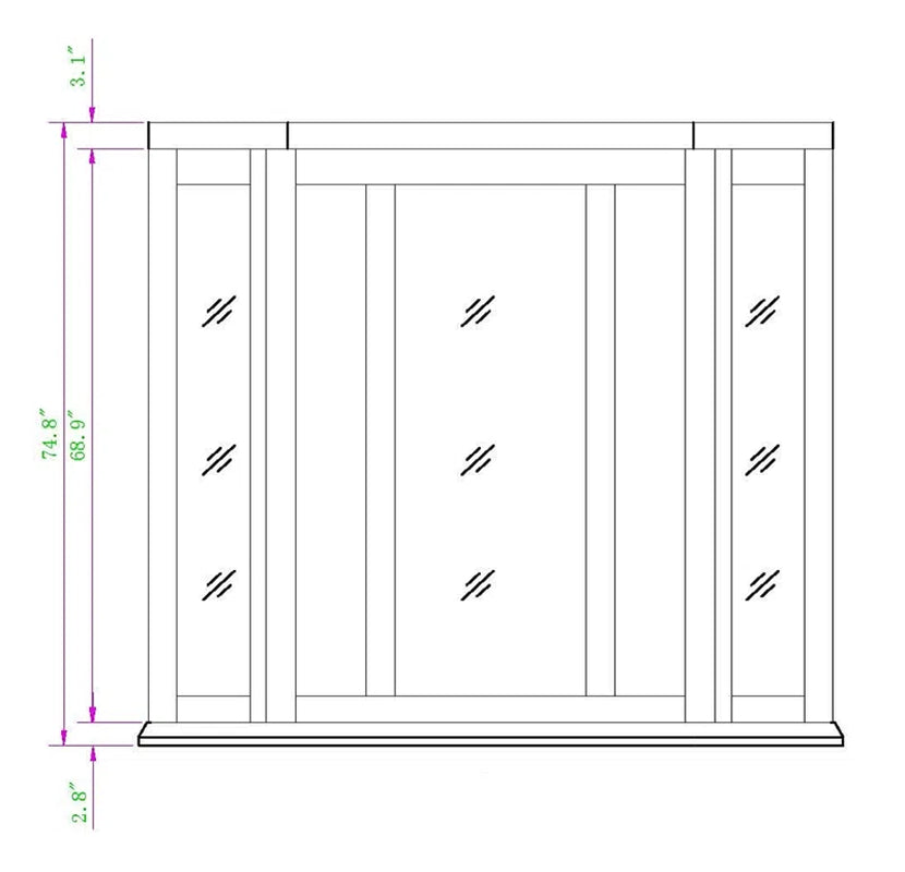 Maxxus Bluetooth Compatible FAR Infrared Sauna in Hemlock