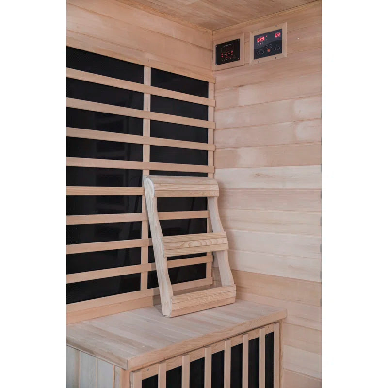 Sonoma 4-Person Hemlock Infrared Sauna with 9 Carbon Heaters