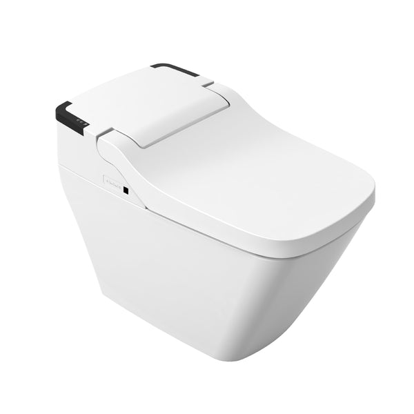 TCB-090S Auto Flush Smart Toilet Bidet - The Ultimate Hygiene Solution with UV Sterilization, Heated Seat, and More