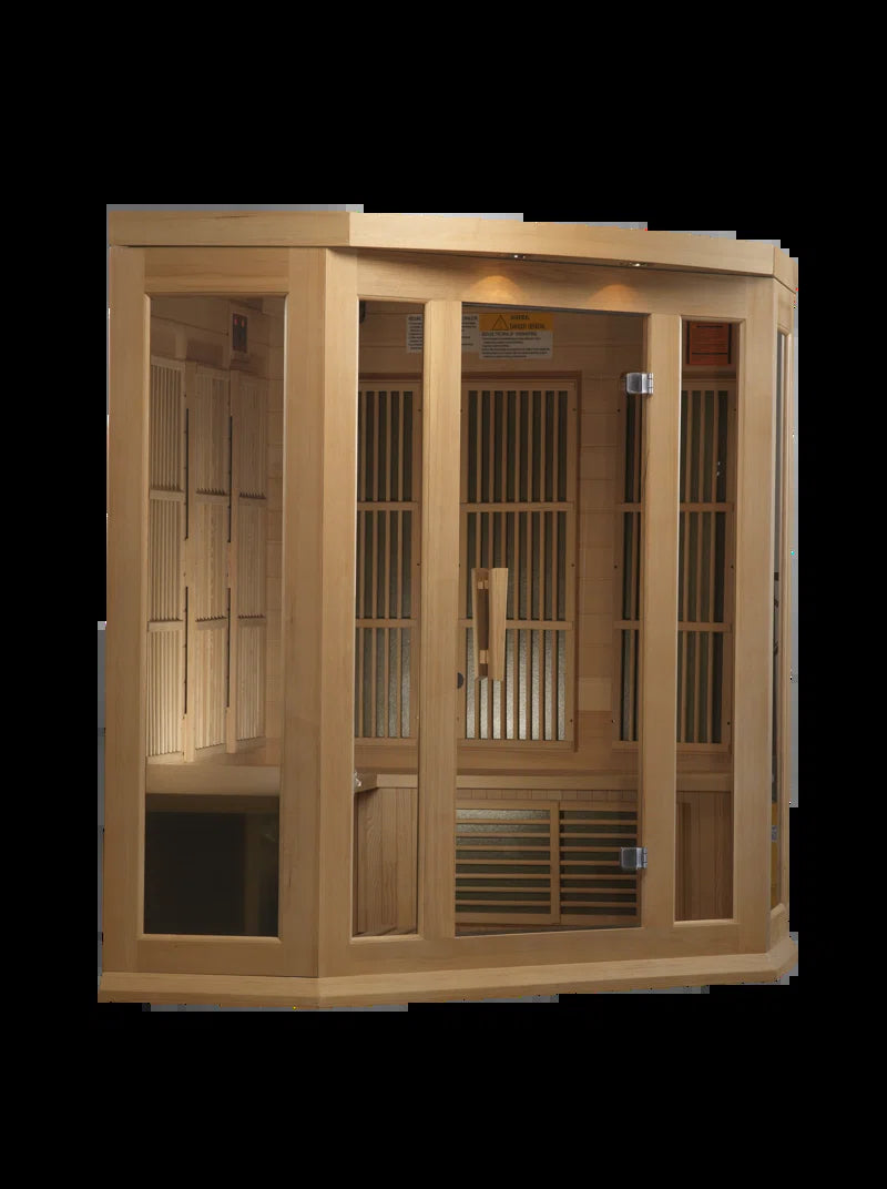 Maxxus Bluetooth Compatible FAR Infrared Sauna in Hemlock