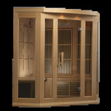 Maxxus Bluetooth Compatible FAR Infrared Sauna in Hemlock