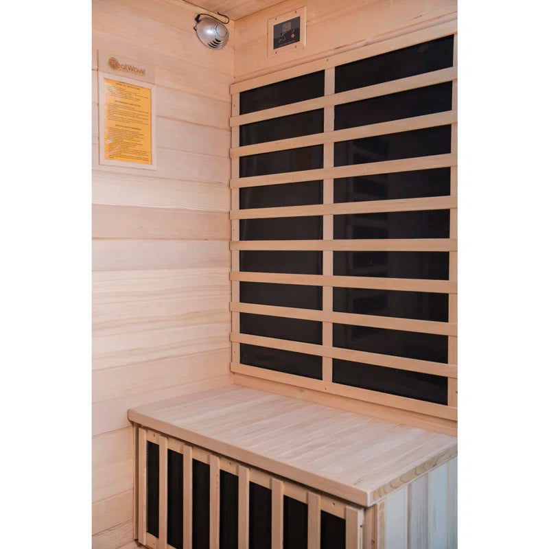 Sonoma 4-Person Hemlock Infrared Sauna with 9 Carbon Heaters