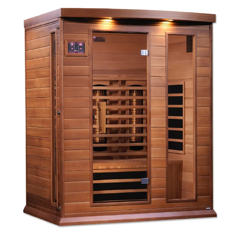 Maxxus Bluetooth Compatible FAR Infrared Sauna in Cedar