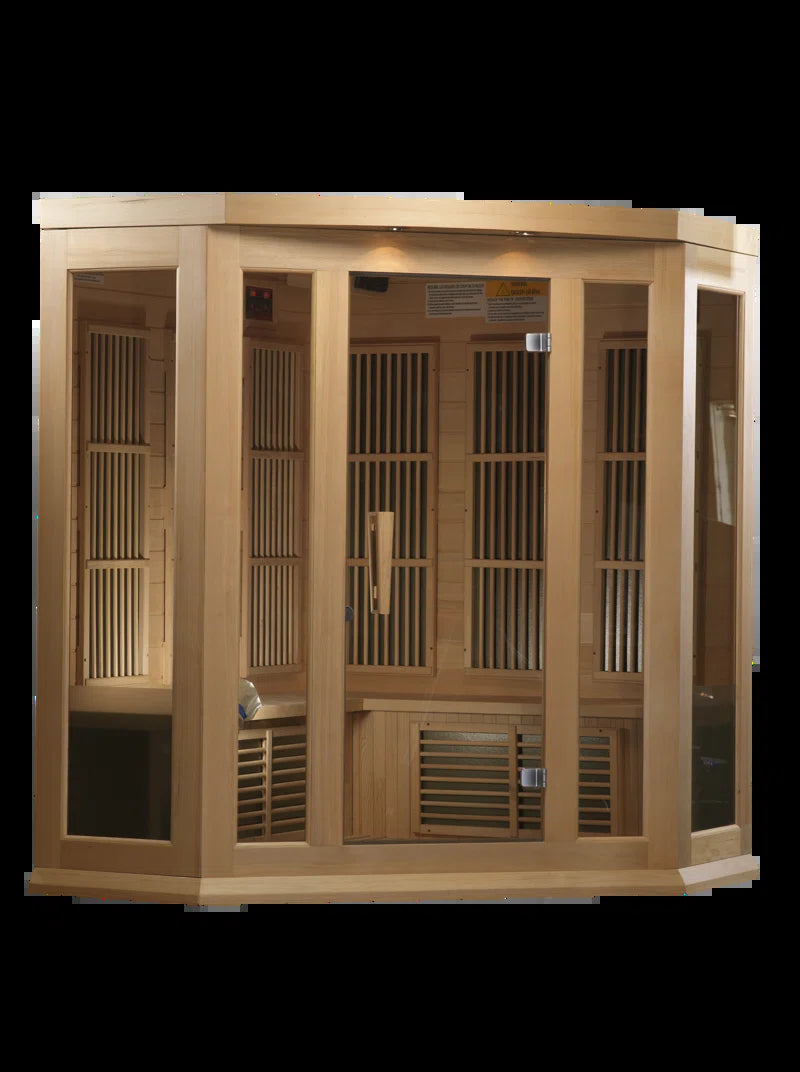 Maxxus Bluetooth Compatible FAR Infrared Sauna in Hemlock