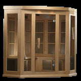 Maxxus Bluetooth Compatible FAR Infrared Sauna in Hemlock