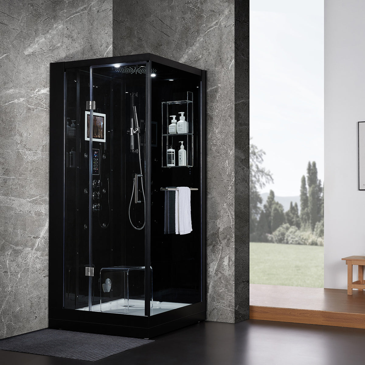 Platinum Arezzo Steam Shower: Where Elegance Meets Modern Design