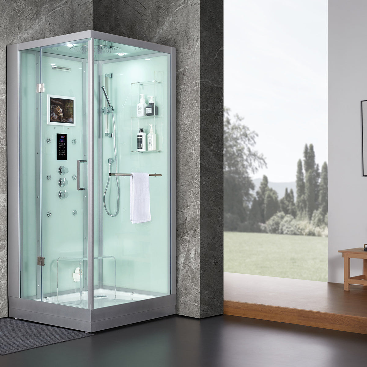 Platinum Arezzo Steam Shower: Where Elegance Meets Modern Design