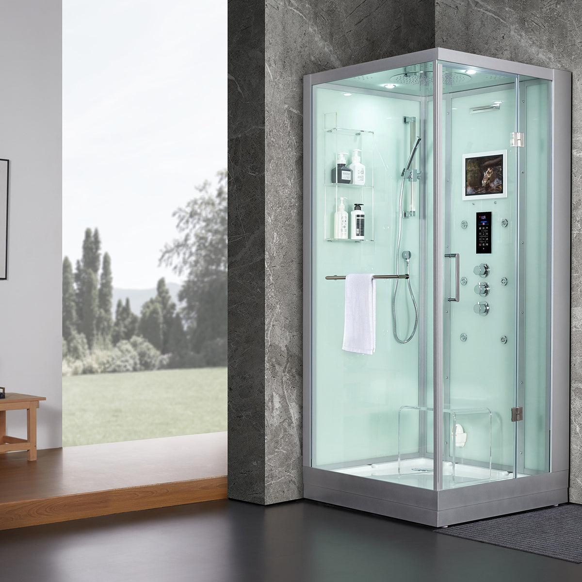 Platinum Arezzo Steam Shower: Where Elegance Meets Modern Design