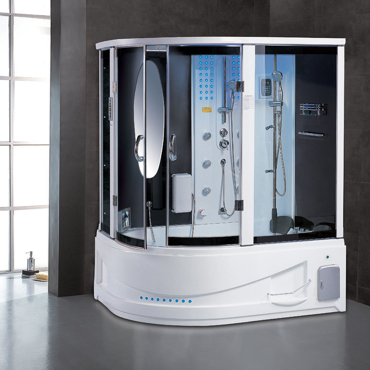 Indulge in Luxury with the Siena Computerized Steam Shower