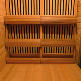 6-Person Cedar Infrared Sauna with 10 Carbon Heaters