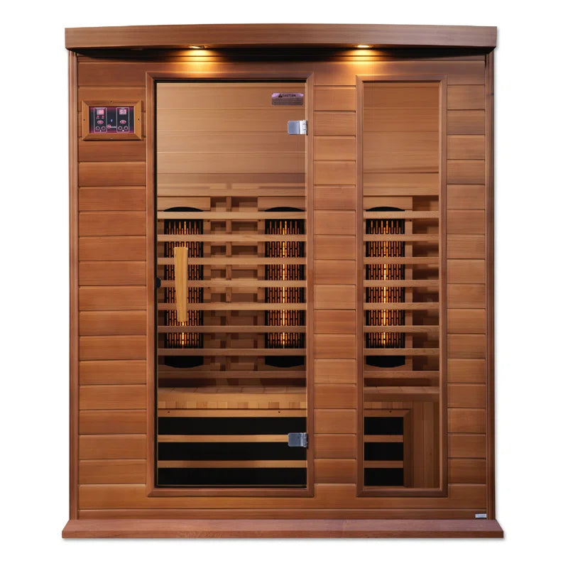 Maxxus Bluetooth Compatible FAR Infrared Sauna in Cedar