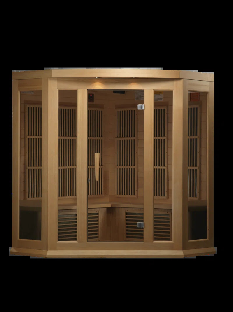 Maxxus Bluetooth Compatible FAR Infrared Sauna in Hemlock