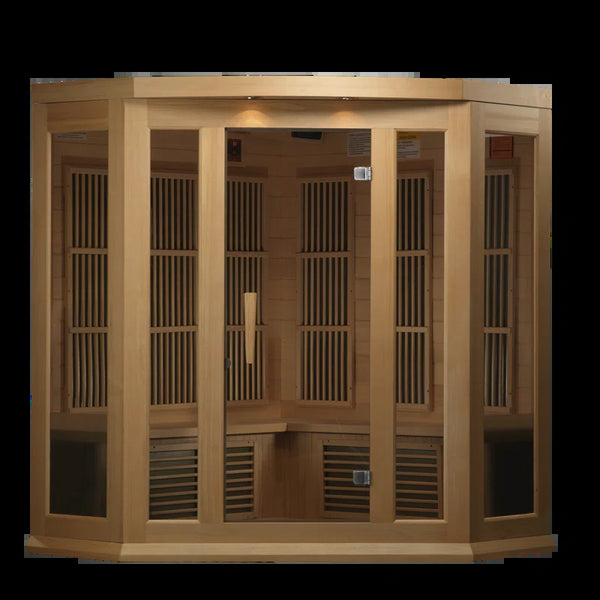 Maxxus Bluetooth Compatible FAR Infrared Sauna in Hemlock