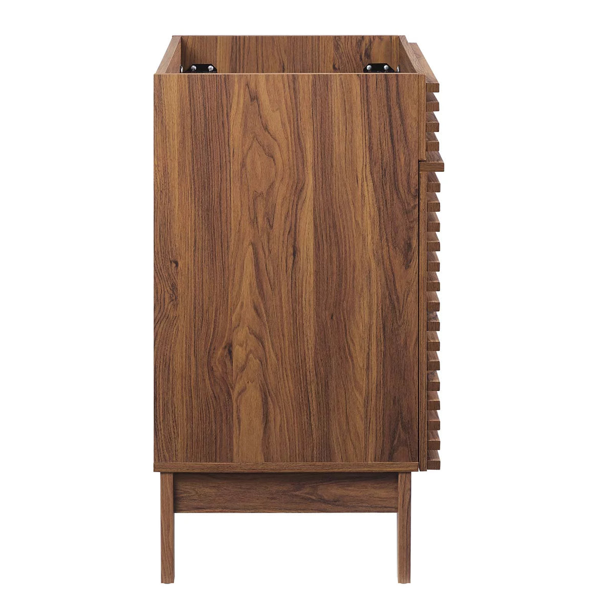 Render 30" Bathroom Vanity Cabinet (Sink Basin Not Included) in Walnut