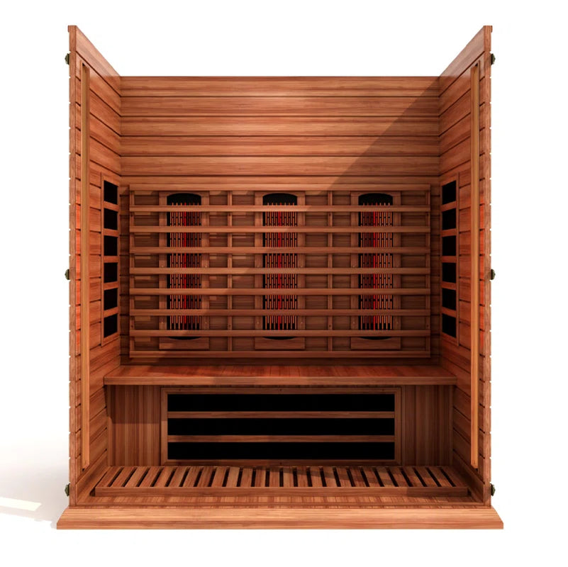 Maxxus Bluetooth Compatible FAR Infrared Sauna in Cedar